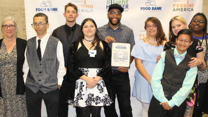 Sierra Nevada Job Corps Recognized for Outstanding Service to Food Bank