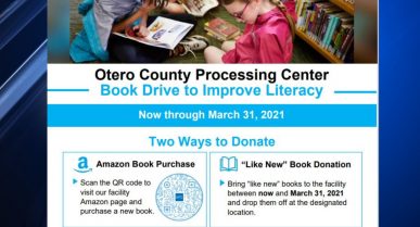 NEWS: Online book drive starts today for children in Chaparral