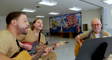 Teaching New Coping Mechanisms via "Six String Therapy" at the Bridgeport Correctional Center